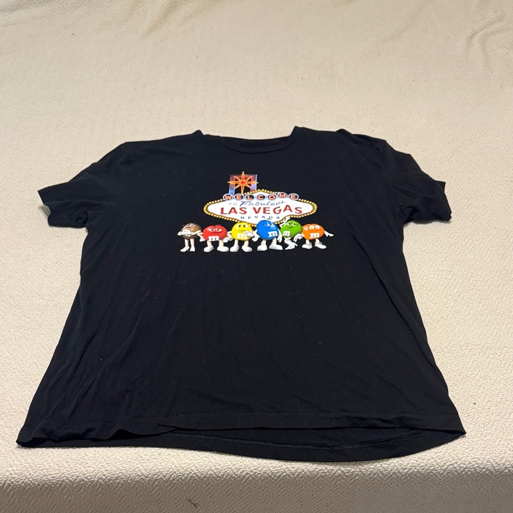 Kids Black Las Vegas Graphic T-Shirt